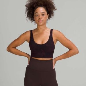 Lululemon Align Bra Size 8 Color Diamond Dye Cassis Black